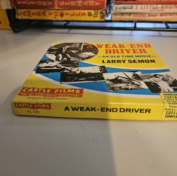 Super 8 A Weekend Driver An Old Time Movie starring Larry Semon - Picture 2 of 2